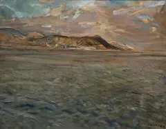 Seán Keating, Coastal View, West Of Ireland, Oil on canvas