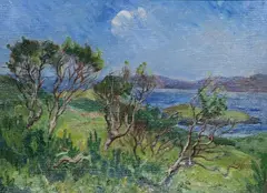 Estella Solomons, Ards, Co. Donegal, Oil on board