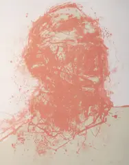 Cian McLoughlin, Pink Head, Etching