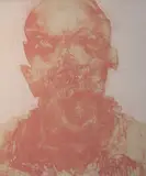 Cian McLoughlin, Tronie - Pink Head, Etching