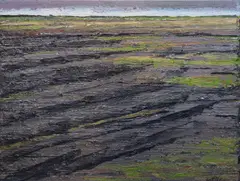 Malachy Costello, Bog Near Frenchpark, Oil on canvas