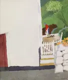 James MacIntyre, Returning With The Milk Pail, Watercolour