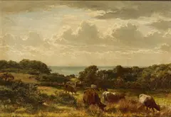 Alfred Grey, View From Shanganagh, 1886, Oil on canvas