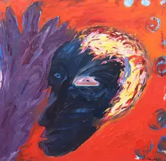 Michael Mulcahy, Self Portrait Easter Monday, 2011, Oil on canvas