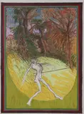 Brian Bourke, Death Of Sweeney At St. Moling, Mixed media