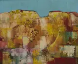 Eric Patton, Sunlight On Mountain, Oil on canvas