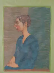 Portrait Of J by Brian Bourke, Mixed media, sold Mar 2026
