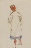 Michael Healy, Dubliner, Watercolour on paper