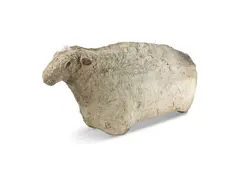 Deborah Brown, Maquette For A Sheep, Wire & papier mache