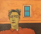 Graham Knuttel, Self Portrait, Oil on canvas
