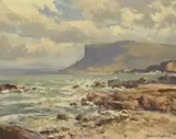 Fair Head, Co. Antrim by Maurice Canning Wilks, Oil on canvas, sold Dec 2025
