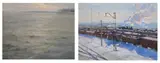 Yuri Ivanovitch Filipov, A Pair Of Eastern Scenes, Oil