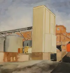 Nancy Larchet, Gone Forever, Watercolour