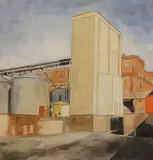 Nancy Larchet, Gone Forever, Watercolour