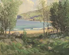 Rowland Hill, Mulough Bay, Oil on canvas