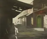 Simon O'Donnell, Early Sunday Morning, Oil on board