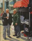 Frank Hallinan Flood, Westmoreland Street (Newspaper Seller)