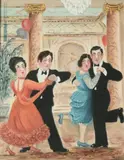 John Schwatschke, Dancing At The Ritz, Oil on canvas