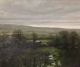 Eugene Conway, Haybarn, Wicklow, Oil on canvas