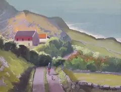 Rustic Hill, Bantry Bay, Cork by John Francis Skelton, Oil on board, sold Dec 2025
