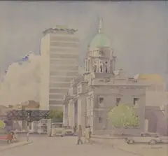 Arthur Gibney, Custom House Quay