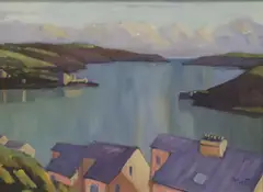 Kinsale Harbour by Frank Hallinan Flood, Oil on board, sold Dec 2025