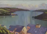 Frank Hallinan Flood, Kinsale Harbour, Oil on board