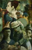 Daniel O'Neill, One Man Band, Oil on board