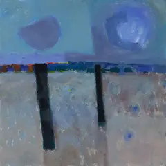 Colin Middleton, Dundrum, Co. Down, (1964) Oil on board