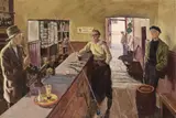 Robert Taylor Carson, Ryans Pub, Roundstone, Co. Galway, Oil on canvas