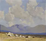 Paul Henry, Cottages Connemara