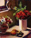 Roderic O'Conor, Nature Morte Aux Vases Fleuris, Oil on canvas