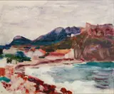 Roderic O'Conor, The Bay, (1913) Oil on canvas board