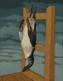 Edward McGuire, Seabird, Oil on board