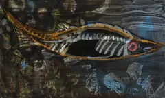 Gerard Dillon, Living Things All, Mixed media