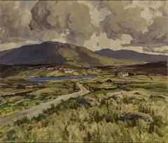 Glenveigh , Co Donegal by James Humbert Craig, Oil on canvas, sold Nov 2025