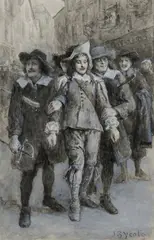 John Butler Yeats, AN ILLUSTRATION TO ROMANCES AND NARRATIVES by DANIEL DEFOE