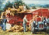 Mark O'Neill, While The Sun Shines, Oil on board