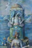 Elizabeth Taggart, Sailing Around The Copelands, Oil on canvas