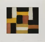 Sean Scully, Wall Of Light - Yellow, Etching