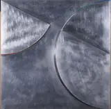Brian King, Squaring The Circle, Aluminum on board
