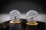 Venini, A Pair Of Murano Glass Lamps, by VENINI