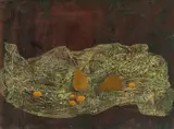 Anne Yeats, Two Pears, Oil on canvas