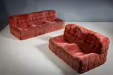 Ligne Roset, A SUITE OF KASHIMA SOFAS, FRENCH 1980s, by MICHEL DUCAROY for LIGNE ROSET