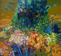 Eric Patton, Hedgegrow Summer, Oil on canvas