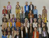 Charles Harper, Audience, Acrylic on linen
