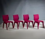 Roche Bobbois, Four Chabada Chairs, by DANIEL RODE for ROCHE BOBOIS