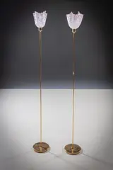 La Murrina, A Pair Of Murano Glass Floor Lights, ITALIAN