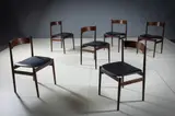 Gianfranco Frattini, Six Model 101 Dining Chairs