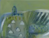Anita Shelbourne, Landscape Patterns, Oil on canvas